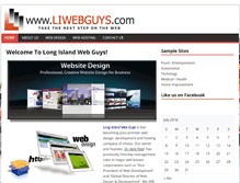 Tablet Screenshot of liwebguys.com